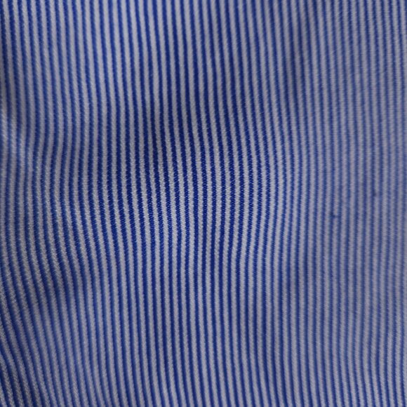 Banana Republic Parker Tunic Fit Hidden Button Shirt Womens Medium Striped - Picture 11 of 16